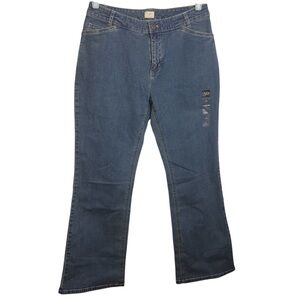 J. Jill Jeans Bootcut High Rise Tried and True Fit Blue Denim Jeans Size 8P